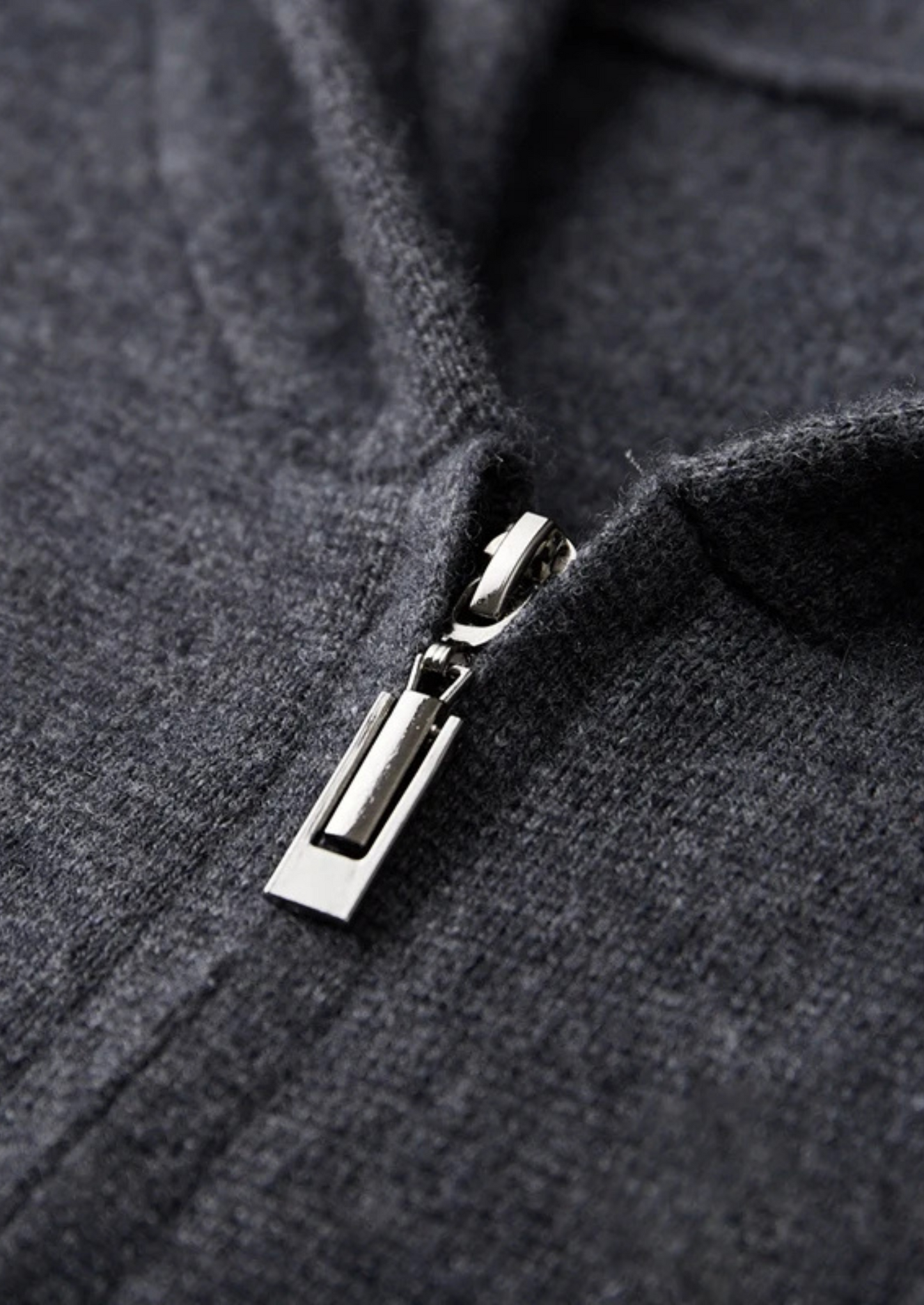 Men's 100% Cashmere Zip-Up Hoodie – Luxury Knitwear – ASCENDARY®