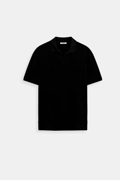 Woolen Structure Polo – Skin-Gentle Wool | Old Money Style | ASCENDARY®
