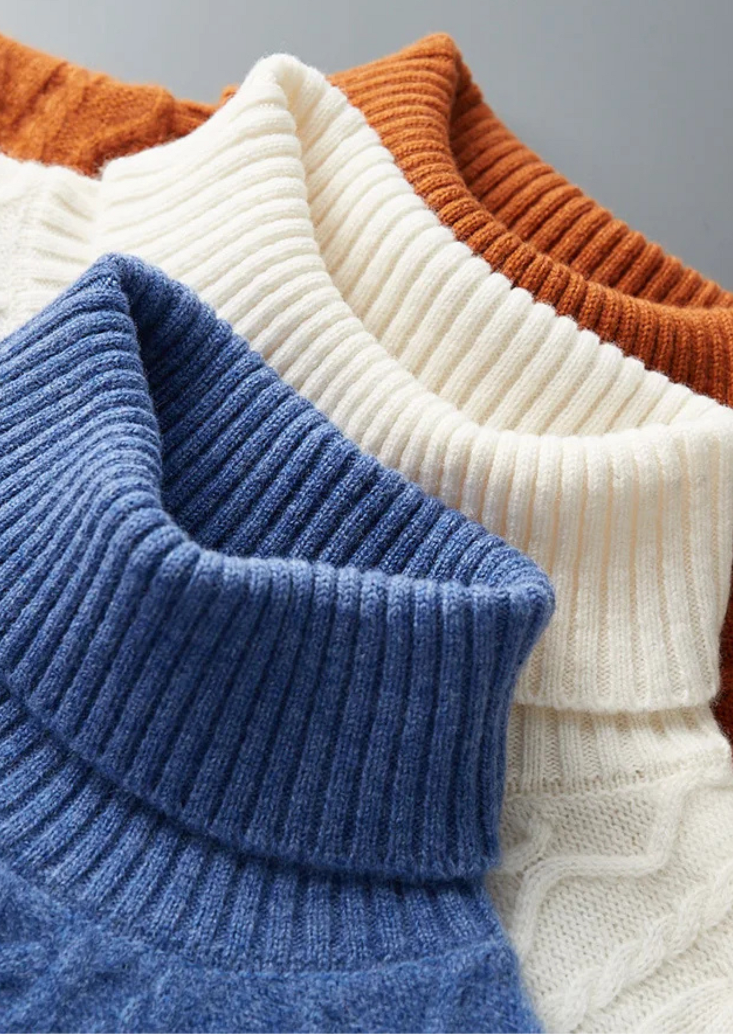Men's Extra-Fine Merino Wool Heavyweight Rollneck – Winter Knitwear – ASCENDARY®