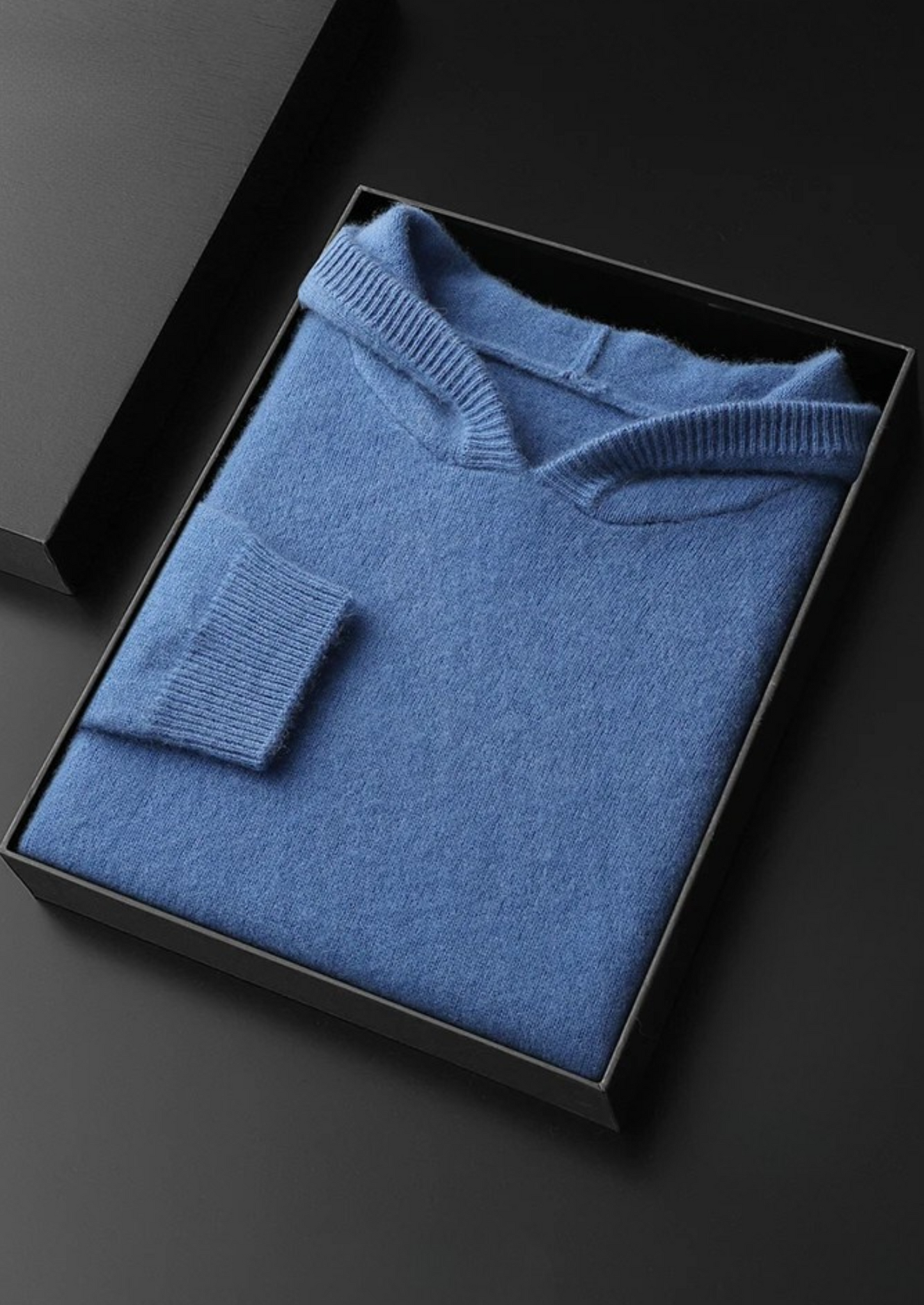 Men's 100% Cashmere Leisure Hoodie – Luxury Knitwear – ASCENDARY®