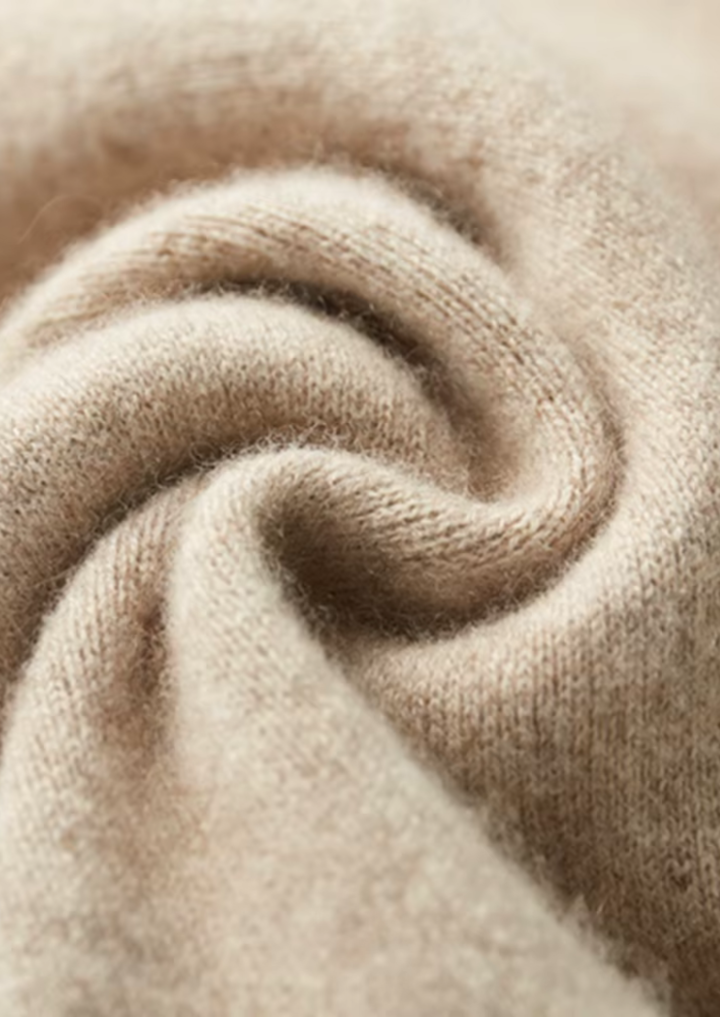 Men's 100% Cashmere Leisure Set – Sand – Hoodie & Joggers – ASCENDARY®