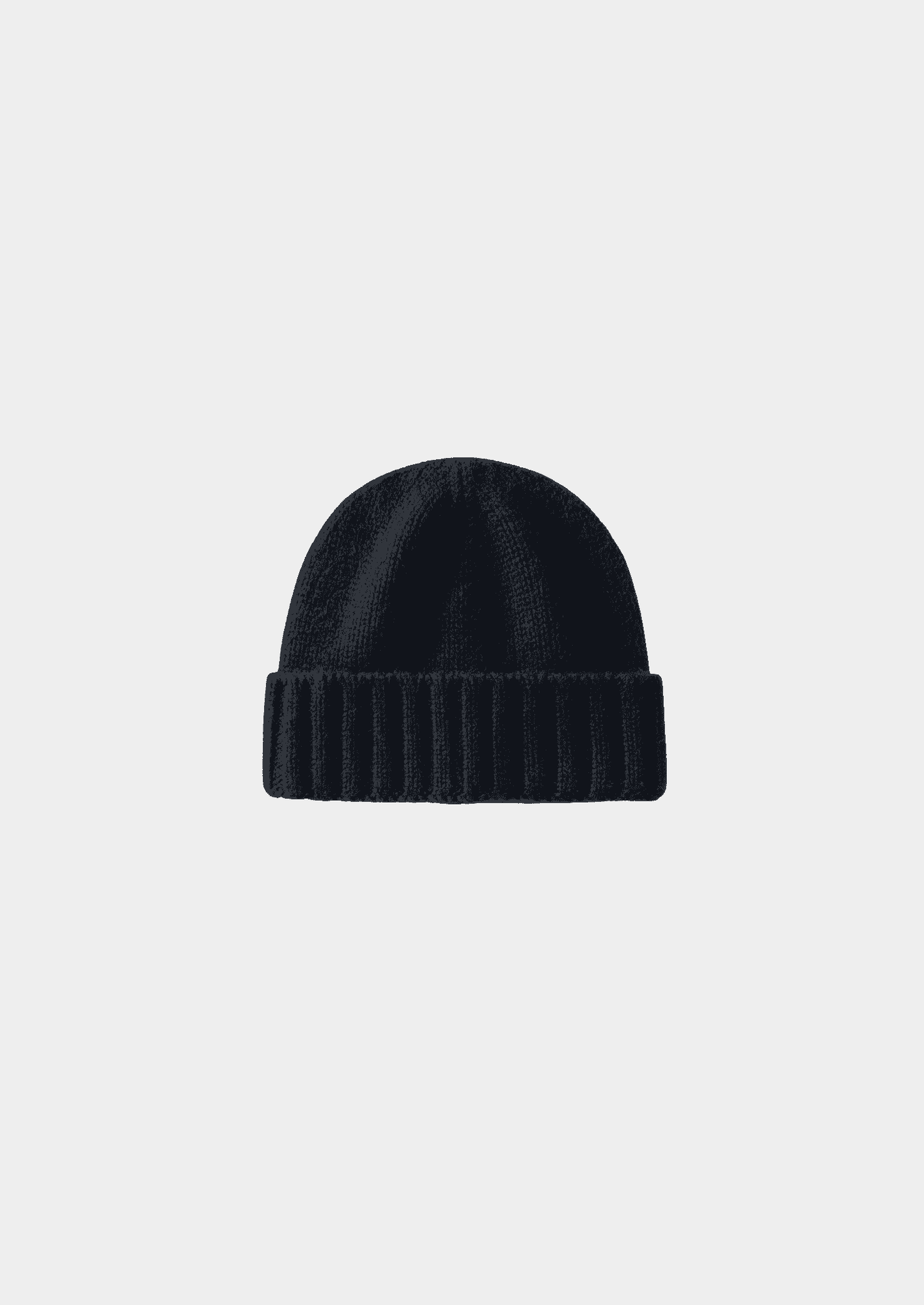 BLACK CASHMERE WINTERTIME BEANIE