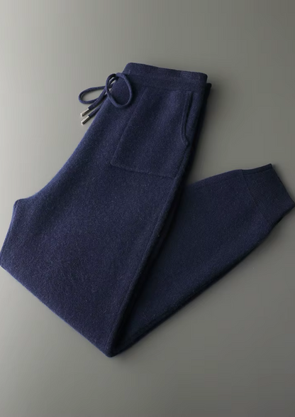 Men's 100% Cashmere Leisure Joggers – Luxury Loungewear – ASCENDARY®