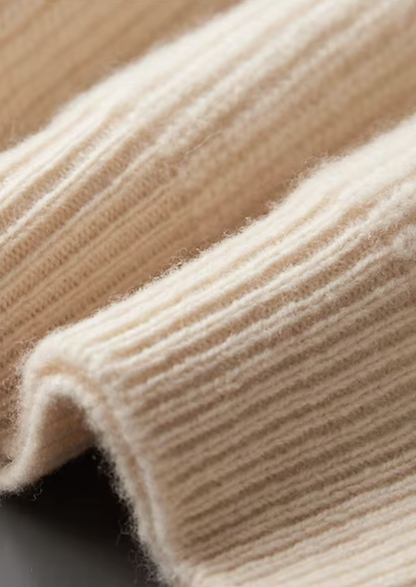 PURE EXTRA-FINE MERINO WOOL HALF ZIPPER HOODIE
