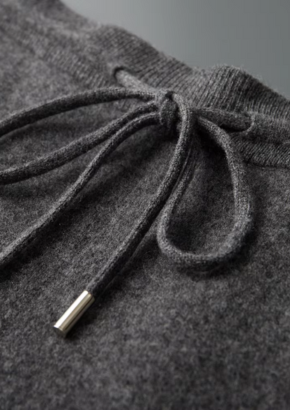 Men's Extra-Fine Merino Wool Wide-Leg Leisure Trousers – ASCENDARY®