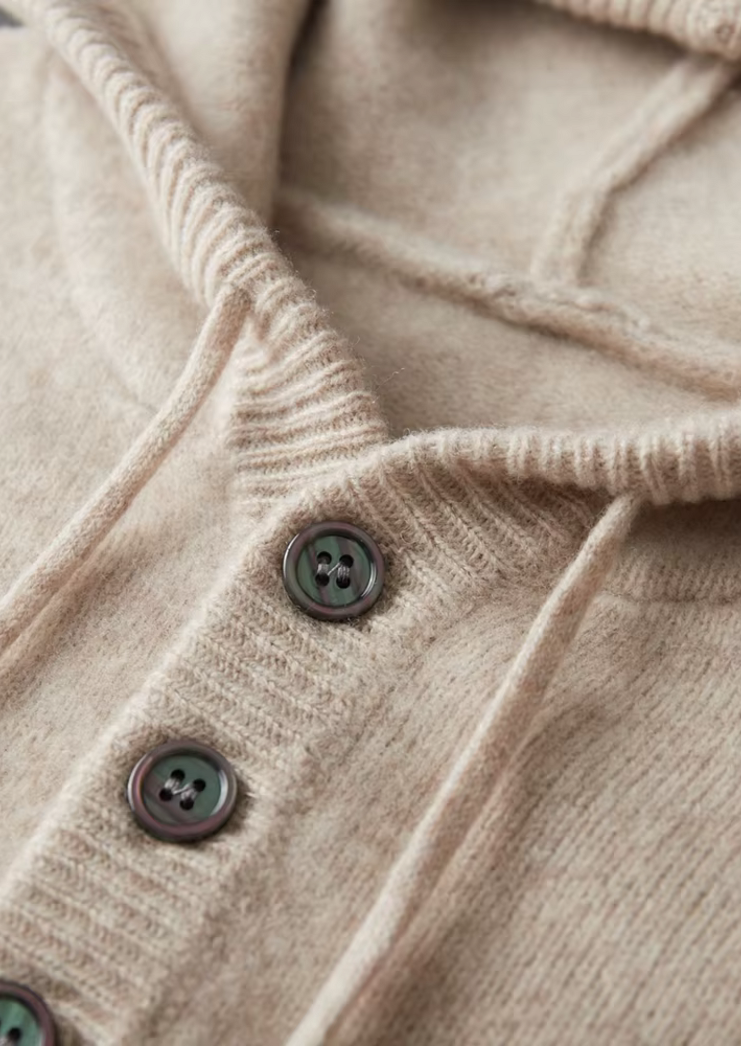 Men's Extra-Fine Merino Wool Button Hoodie – ASCENDARY®