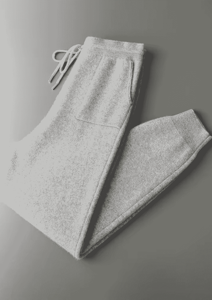Men's 100% Cashmere Leisure Joggers – Luxury Loungewear – ASCENDARY®