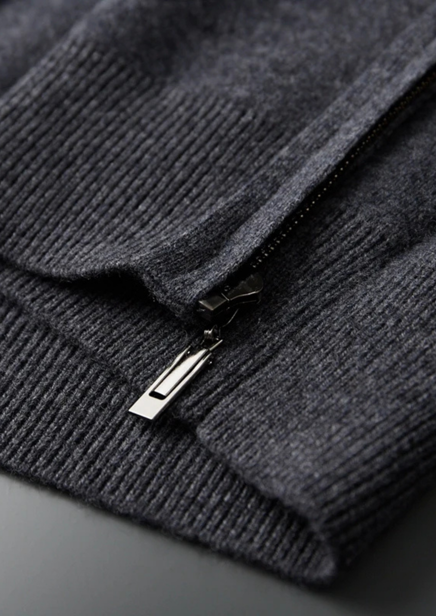 Men's 100% Cashmere Zip-Up Hoodie – Luxury Knitwear – ASCENDARY®
