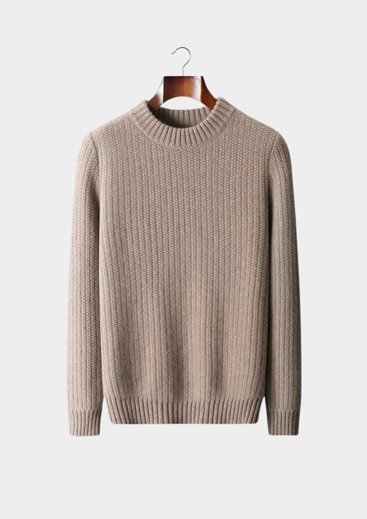 100% Cashmere Heavyweight Crewneck Sweater – ASCENDARY®