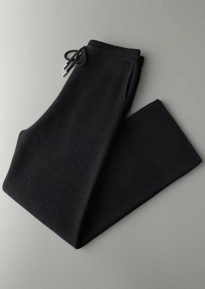 Men's 100% Cashmere Relaxed Trousers – Premium Loungewear – ASCENDARY®