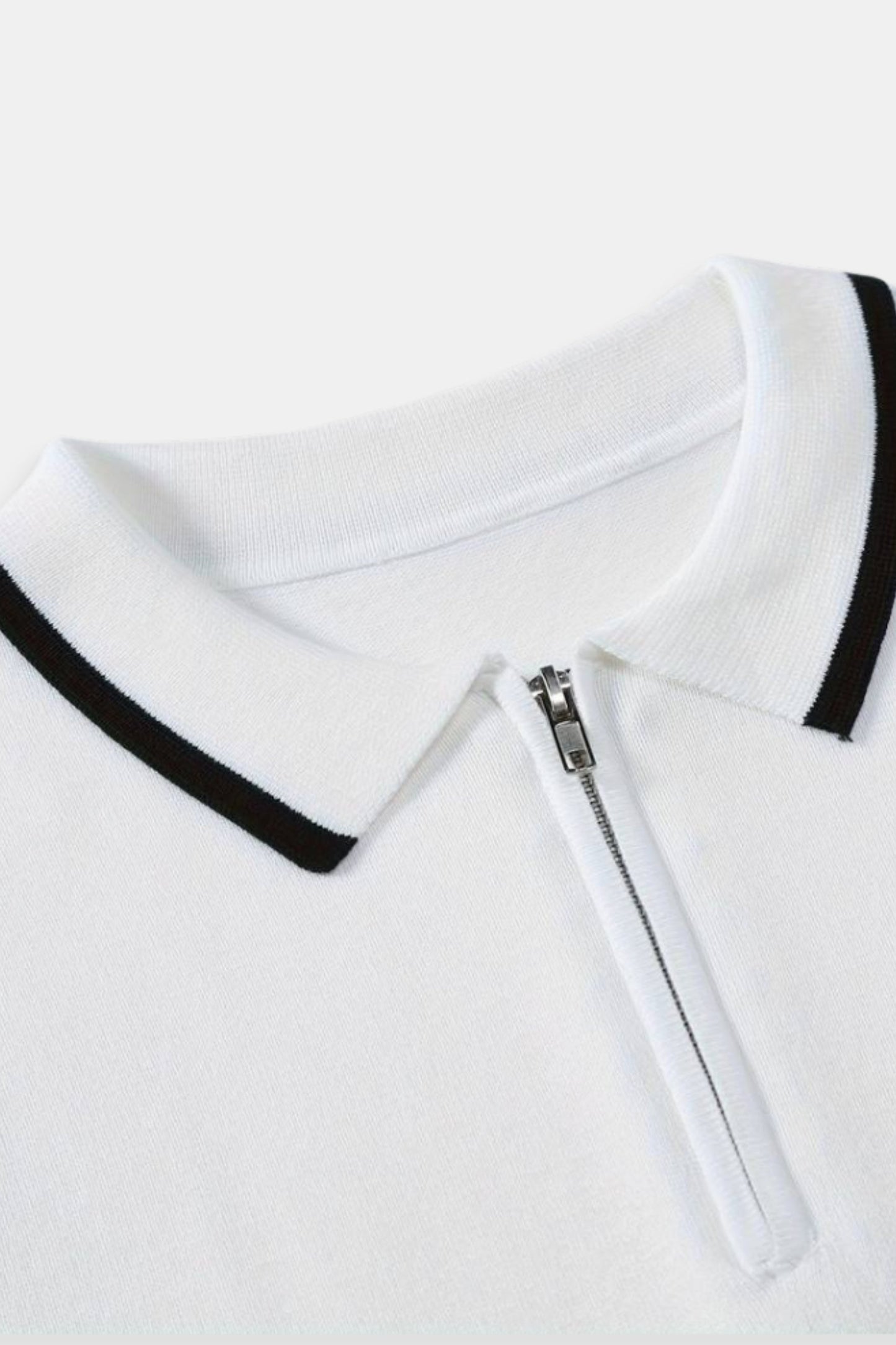 Knitted Quarter Zip Golf Polo – Skin-Soft | Premium Knit | ASCENDARY®