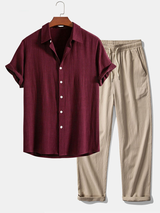 Zanzibar Short-Sleeved Set – Skin-Soft | Breathable | ASCENDARY®