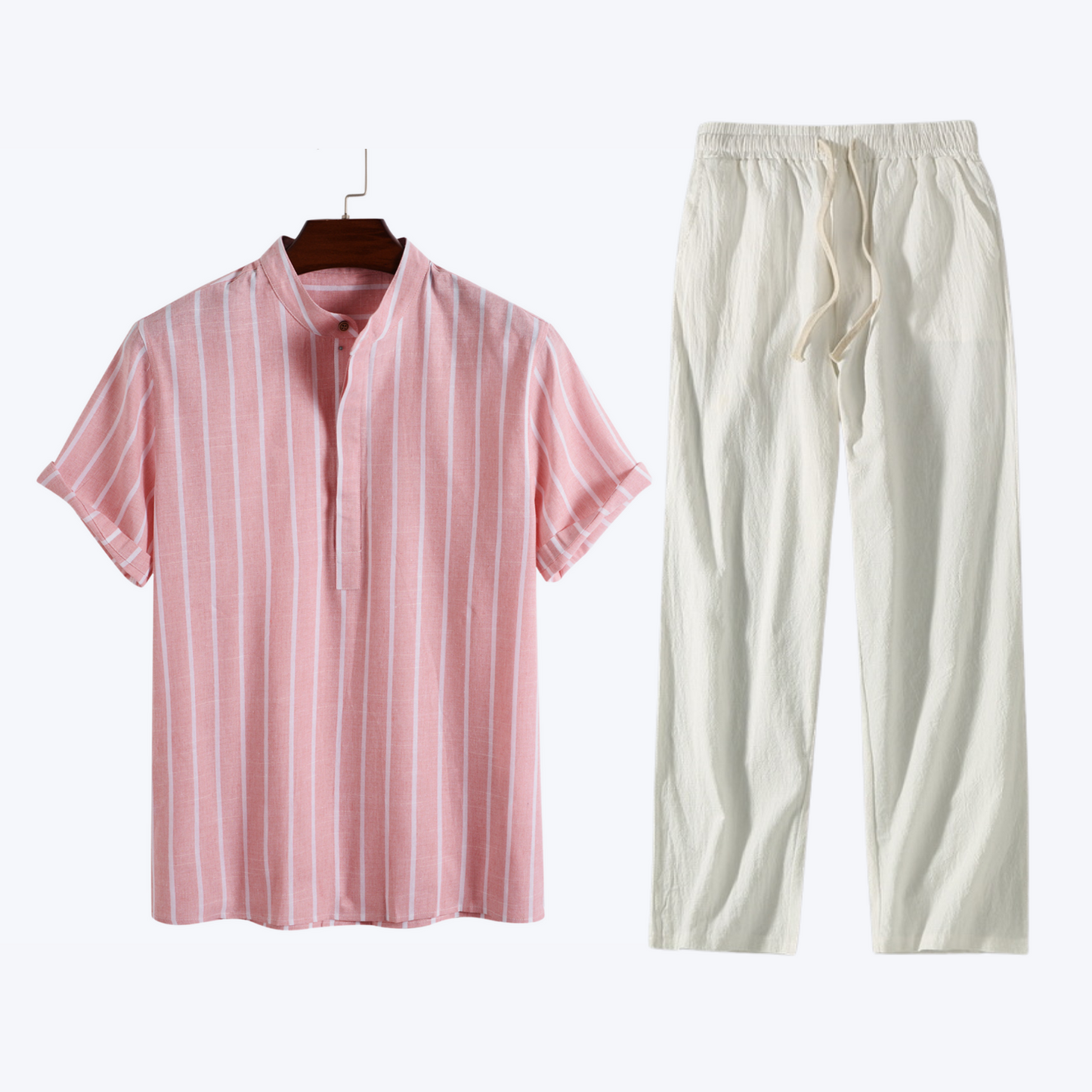 Bora Bora Linen Outfit – Hypoallergenic | Skin-Soft Linen Set | ASCENDARY®