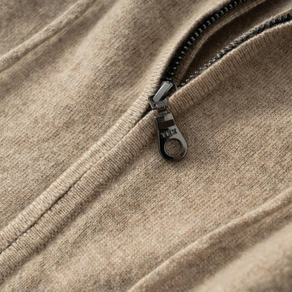 100% Cashmere Hooded Gilet – Luxury Body Warmer | ASCENDARY®