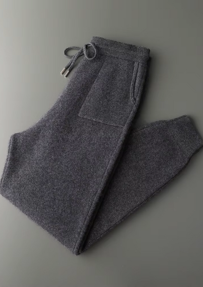 Men's 100% Cashmere Leisure Joggers – Luxury Loungewear – ASCENDARY®