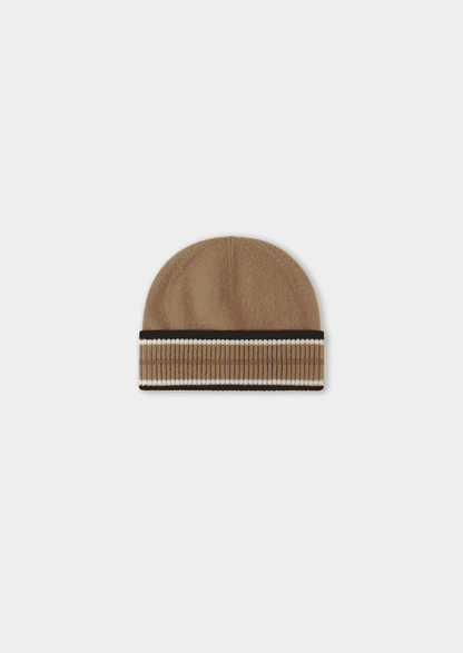 CARAMEL MERINO WOOL WINTERTIME BEANIE