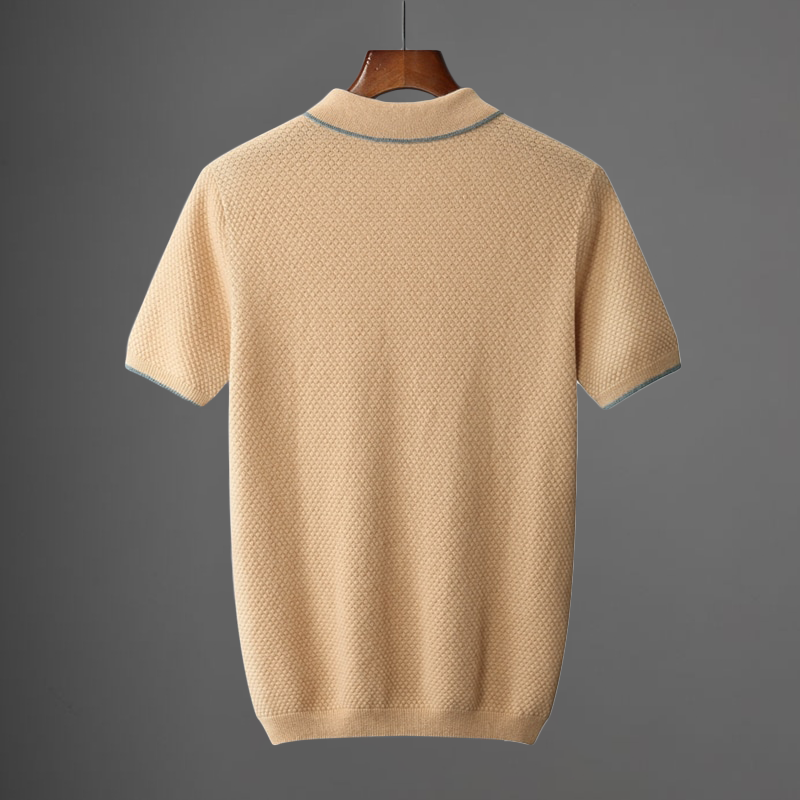 Mykonos Classic Polo – Premium Cotton Piqué | Skin-Gentle | ASCENDARY®