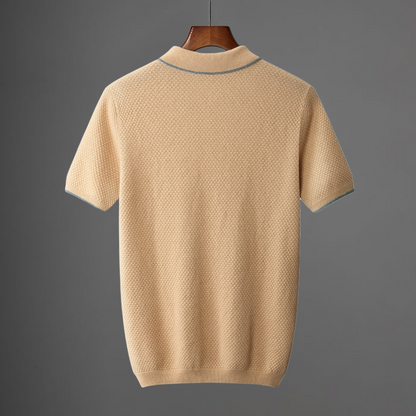 Mykonos Classic Polo – Premium Cotton Piqué | Skin-Gentle | ASCENDARY®