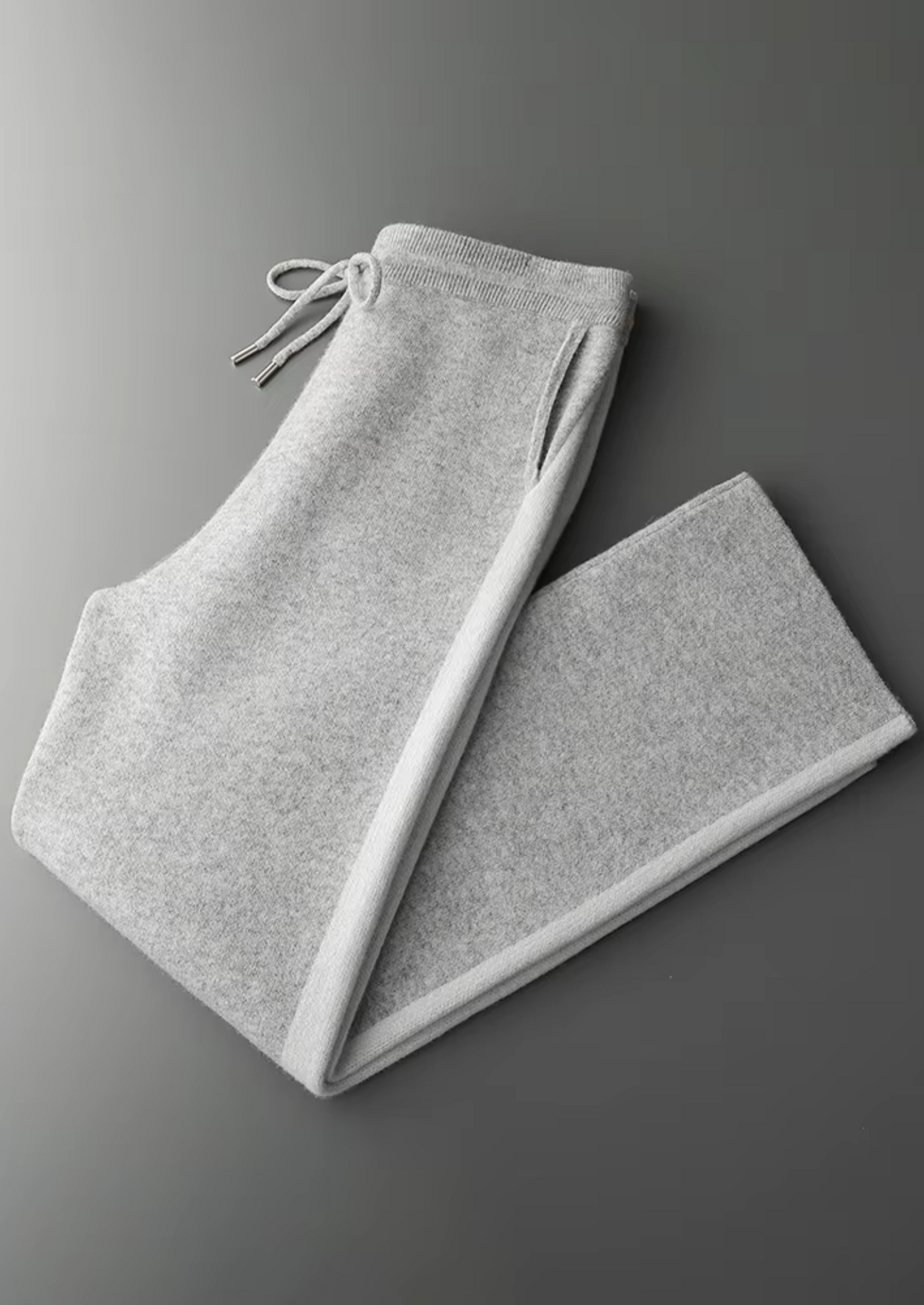 Men's Extra-Fine Merino Wool Wide-Leg Leisure Trousers – ASCENDARY®