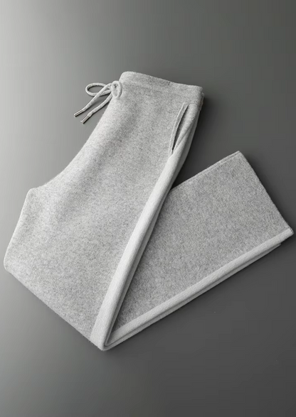 Men's Extra-Fine Merino Wool Wide-Leg Leisure Trousers – ASCENDARY®
