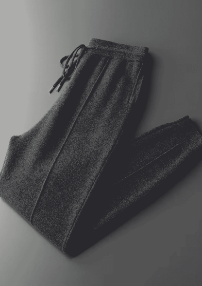 PURE EXTRA-FINE MERINO WOOL LEISURE JOGGERS