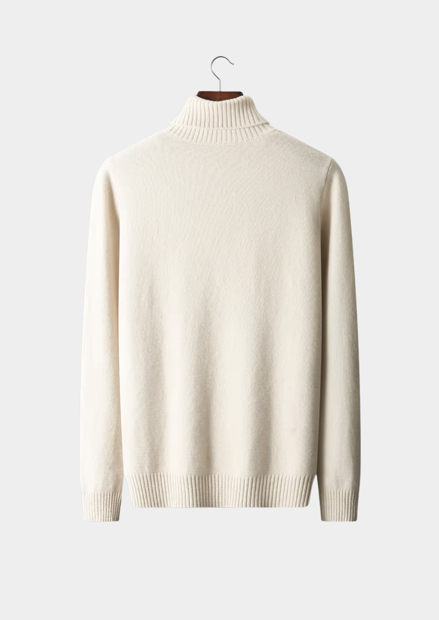 Men's Extra-Fine Merino Wool Heavyweight Rollneck – Winter Knitwear – ASCENDARY®