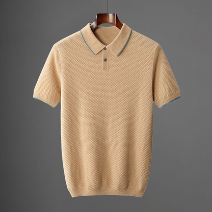 Mykonos Classic Polo – Premium Cotton Piqué | Skin-Gentle | ASCENDARY®