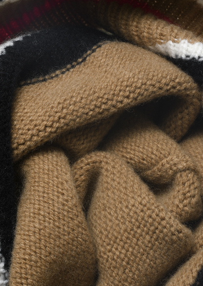 CARAMEL MERINO WOOL WINTERTIME BEANIE