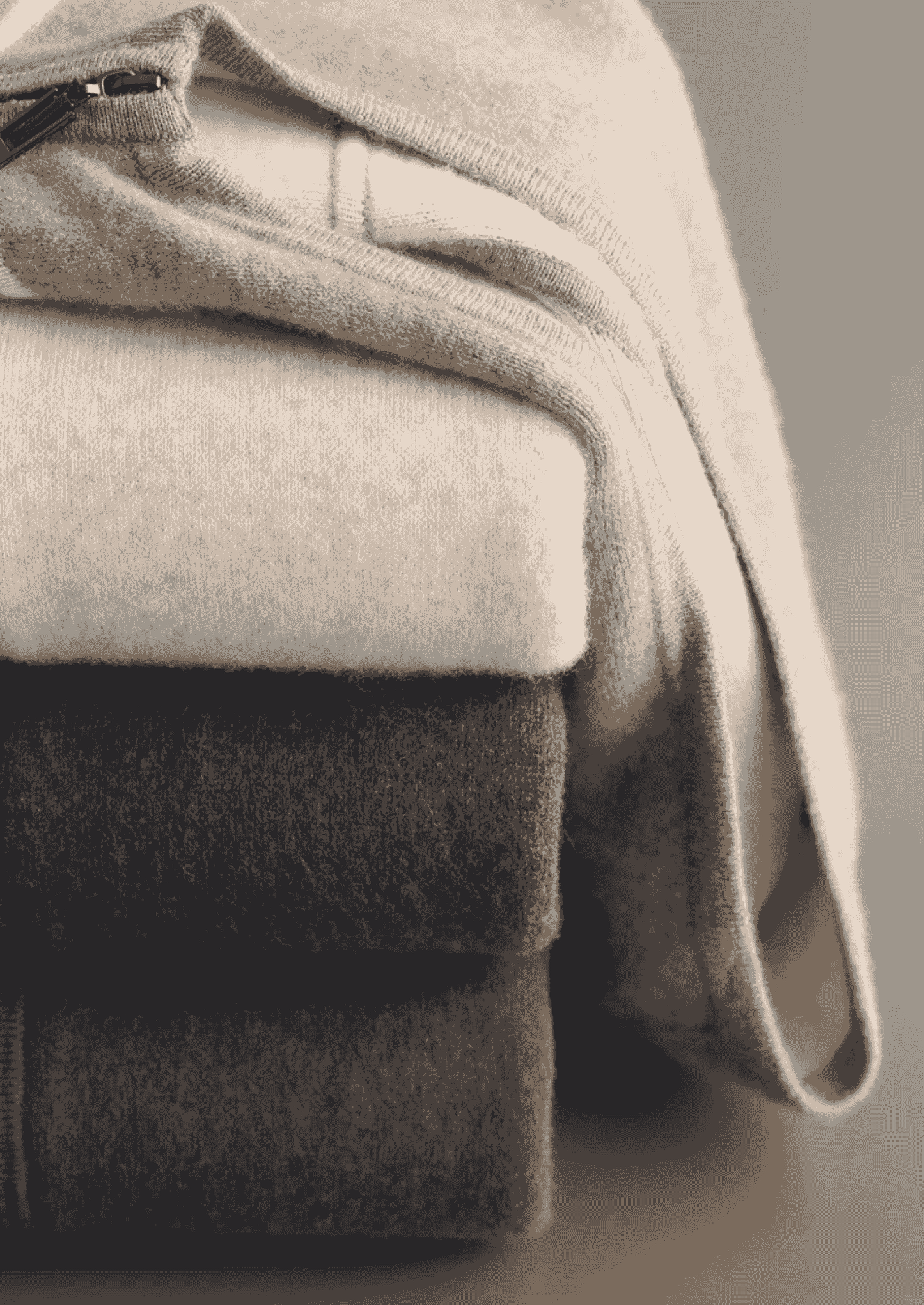 Men's 100% Cashmere Leisure Set – Beige – Hoodie & Joggers – ASCENDARY®