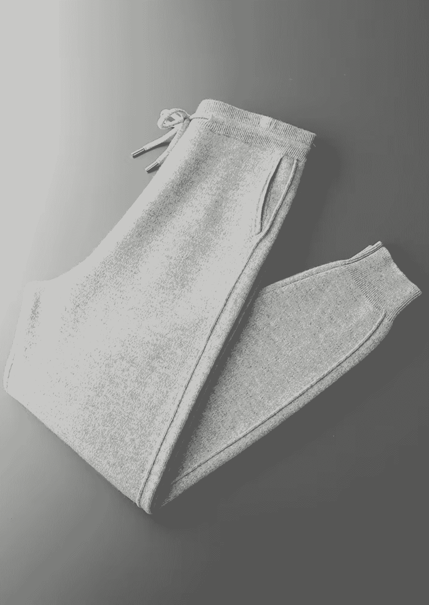 PURE EXTRA-FINE MERINO WOOL TWO TONE SET