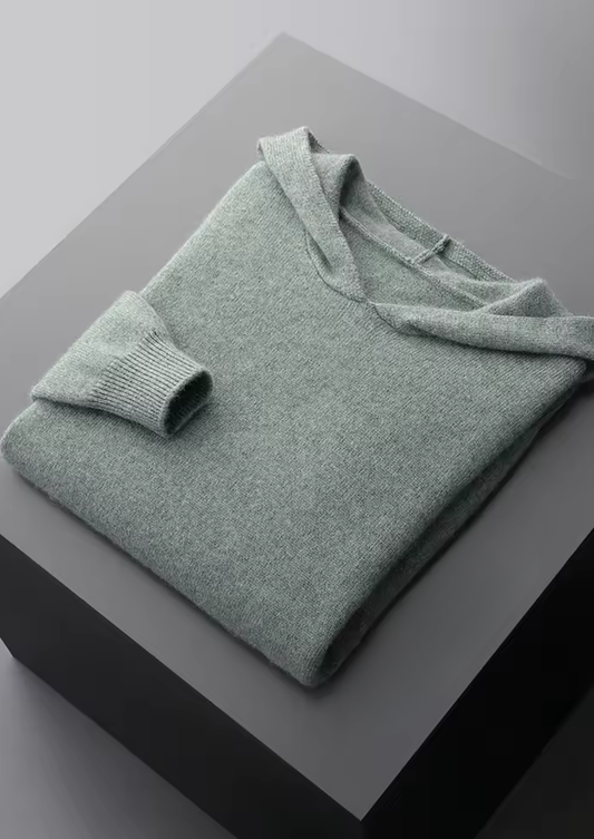 100% Cashmere Essential Hoodie – Ultra-Soft | ASCENDARY®
