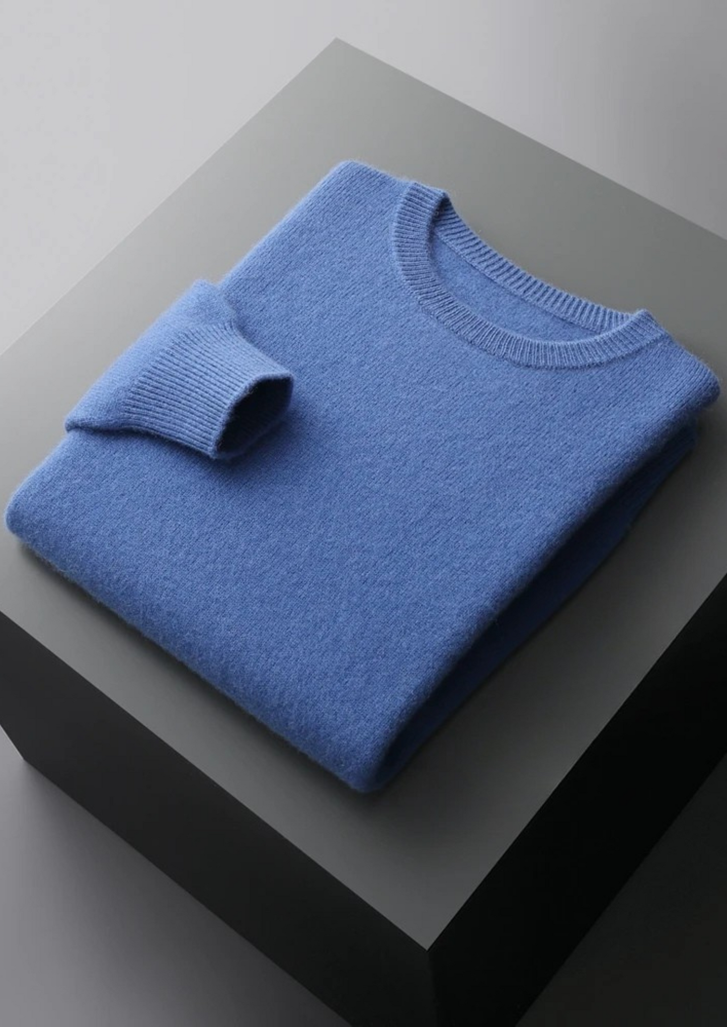 Men's Extra-Fine Merino Wool Crewneck Sweater – Classic Fit – ASCENDARY®