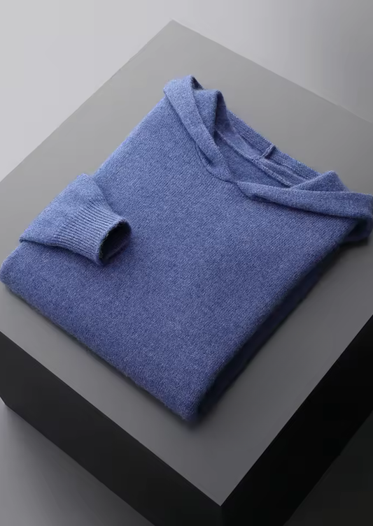 100% Cashmere Essential Hoodie – Ultra-Soft | ASCENDARY®