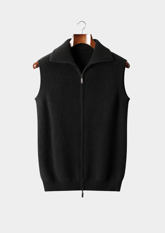 100% Cashmere Gilet – Body Warmer Vest | Hypoallergenic | ASCENDARY®