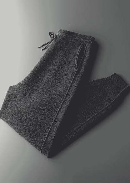 PURE EXTRA-FINE MERINO WOOL LEISURE JOGGERS
