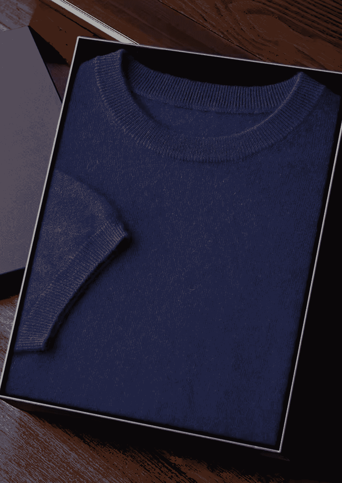 PREMIUM CASHMERE CLASSIC CREWNECK T-SHIRT