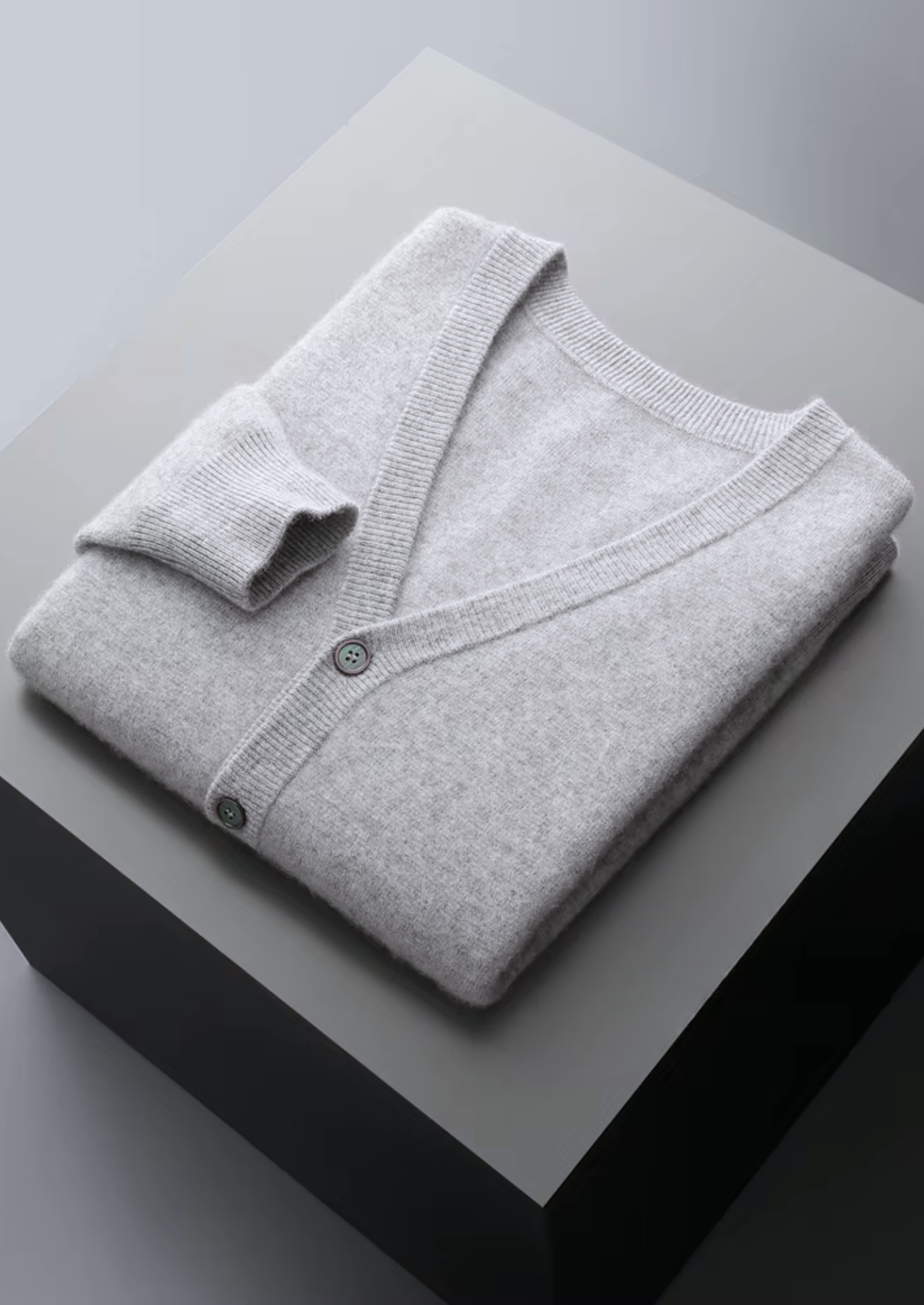 PURE EXTRA-FINE MERINO WOOL ESSENTIAL CARDIGAN