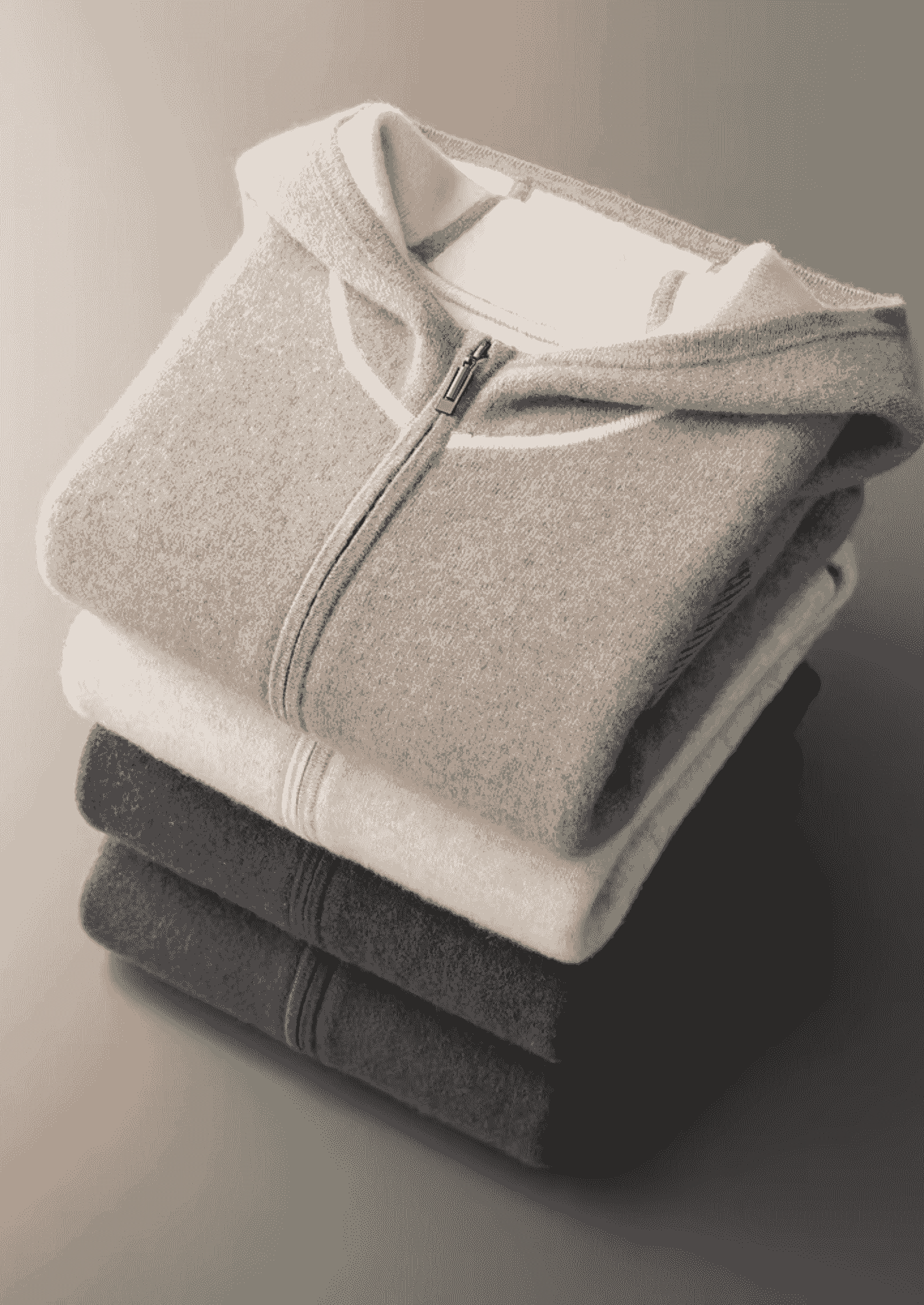 Men's 100% Cashmere Leisure Set – Beige – Hoodie & Joggers – ASCENDARY®