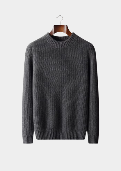 100% Cashmere Heavyweight Crewneck Sweater – ASCENDARY®