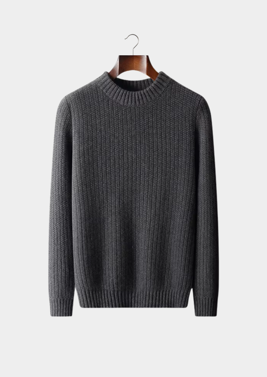 100% Cashmere Heavyweight Crewneck Sweater – ASCENDARY®