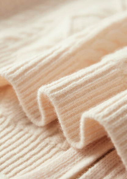 PURE EXTRA-FINE MERINO WOOL WINTERTIME ZIPPER HOODIE
