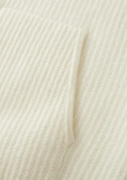 Men's Ribbed Merino Wool Zip Hoodie – Slim Fit Knitwear – ASCENDARY®