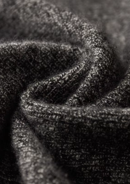 100% Cashmere Striped Zip Cardigan – ASCENDARY®