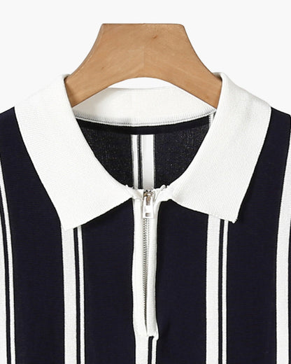 Split Half-Zip – Skin-Soft | Retro Sport Style | ASCENDARY®