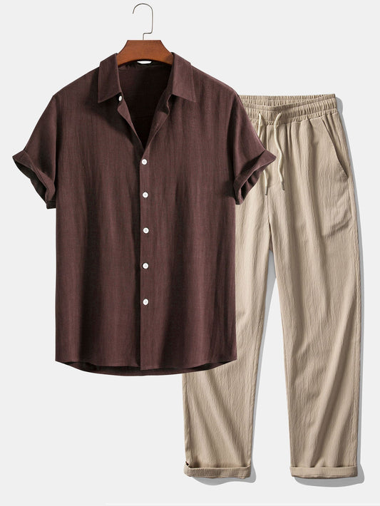 Zanzibar Short-Sleeved Set – Skin-Soft | Breathable | ASCENDARY®