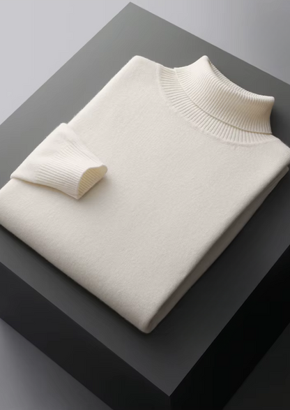 Men's Extra-Fine Merino Wool Classic Rollneck Sweater – ASCENDARY®