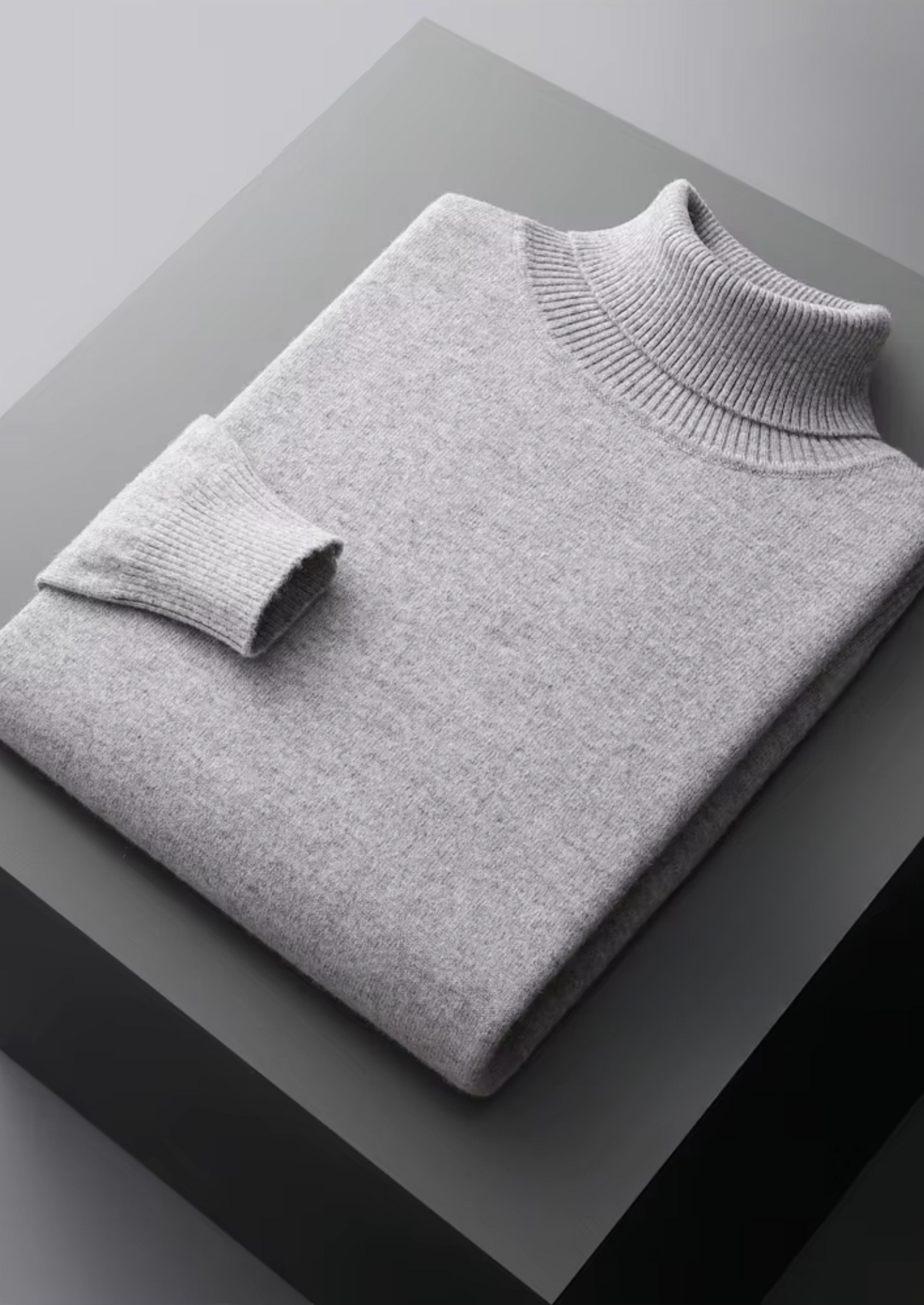 Men's Extra-Fine Merino Wool Classic Rollneck Sweater – ASCENDARY®