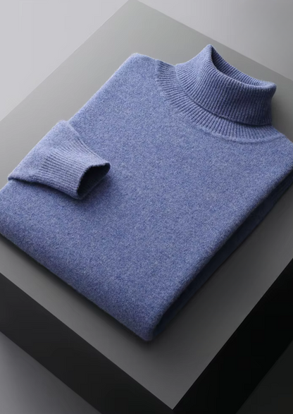Men's Extra-Fine Merino Wool Classic Rollneck Sweater – ASCENDARY®