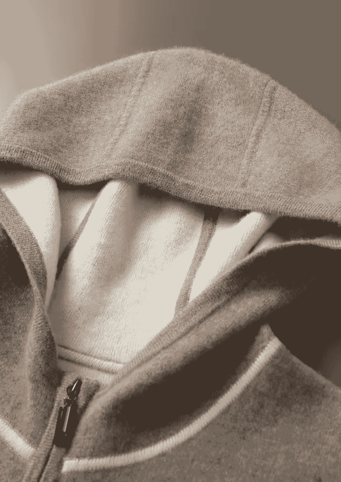 Men's 100% Cashmere Leisure Set – Beige – Hoodie & Joggers – ASCENDARY®