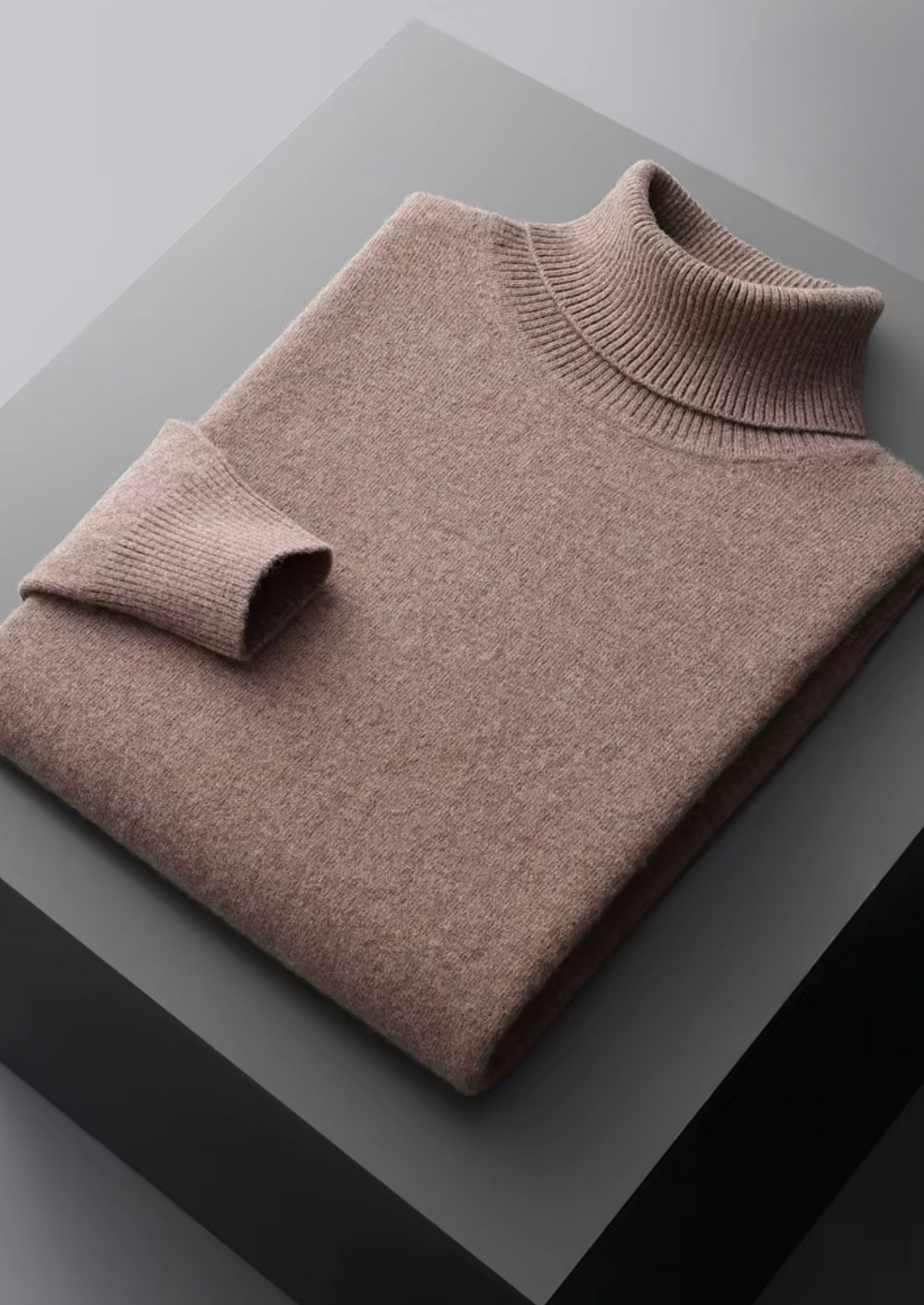 Men's Extra-Fine Merino Wool Classic Rollneck Sweater – ASCENDARY®